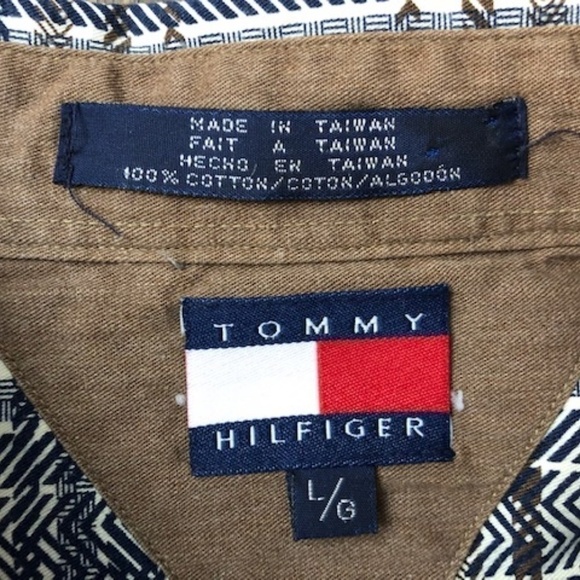 tommy Hilfiger Button-Down Shirt w/ Crest Logo - Picture 6 of 6